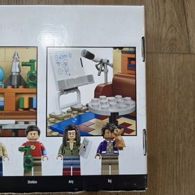 LEGO Ideas The Big Bang Theory #21302 New Sealed Minifigures Sheldon Leonard Amy