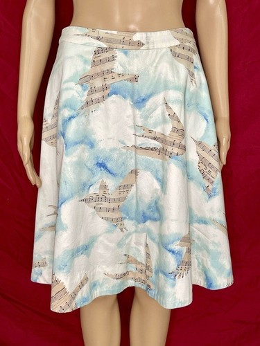 Maeve by Anthropologie Songbird Cloud Circle Skirt Size 0