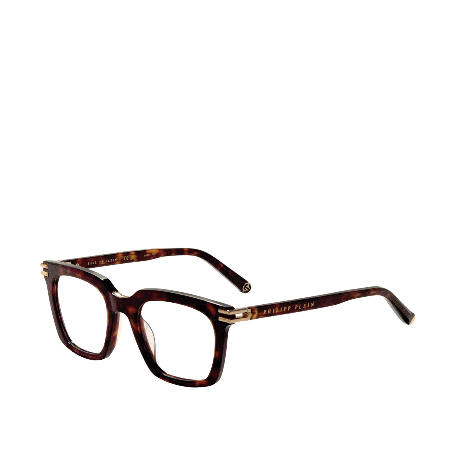 Philipp Plein Mens 51mm Dark Havana Opticals VPP115M510722 24390₽