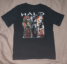 Halo Microsoft Studios 343 Industries Youth Medium Blue T-Shirt 17.5 by 24