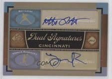 2012 SP Signature Edition Dual Signatures Mat Latos Yorman Rodriguez Auto 2a8