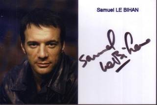 Samuel LE BIHAN AUTOGRAMM / WIDMUNG