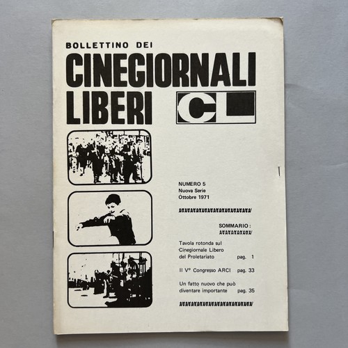 Zavattini, Cesare. Cinegiornali Liberi, Bollettini. n. 1-5 (serie completa) - Picture 16 of 17