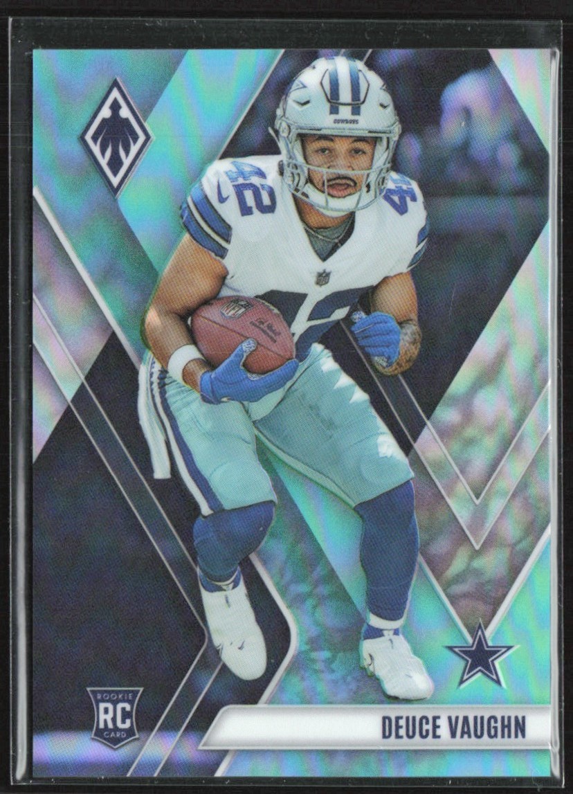 Deuce Vaughn 2023 Panini Phoenix Teal RC /150 #134 Dallas Cowboys