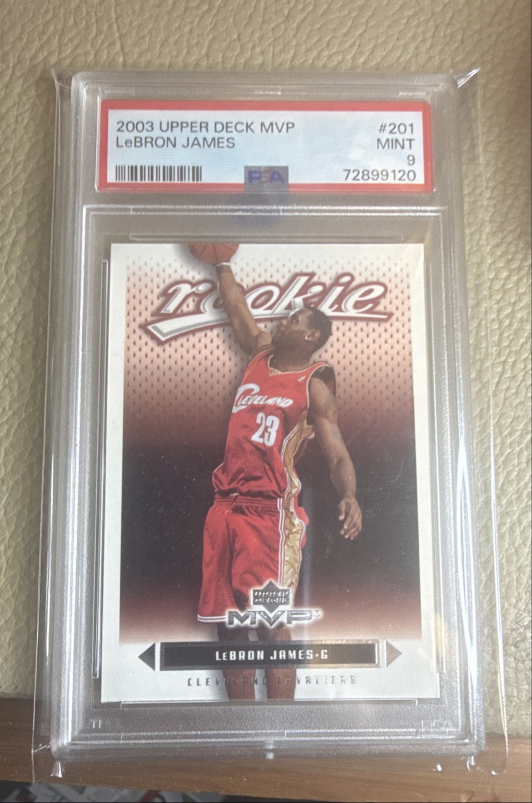 LeBron James 2003 Upper Deck MVP #201 Base Price Guide - Sports