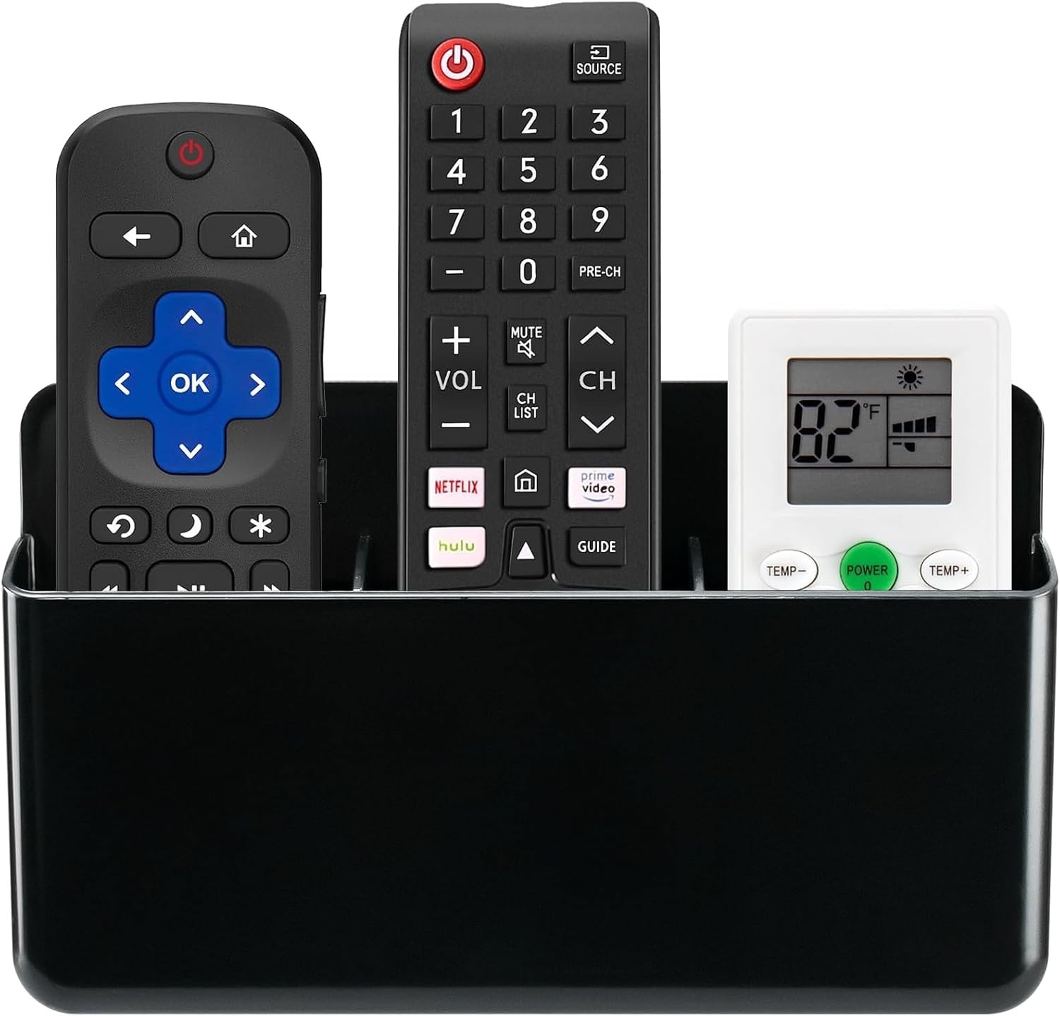 Control Holder Wall Mount, Tv Remote Box Hollow 3