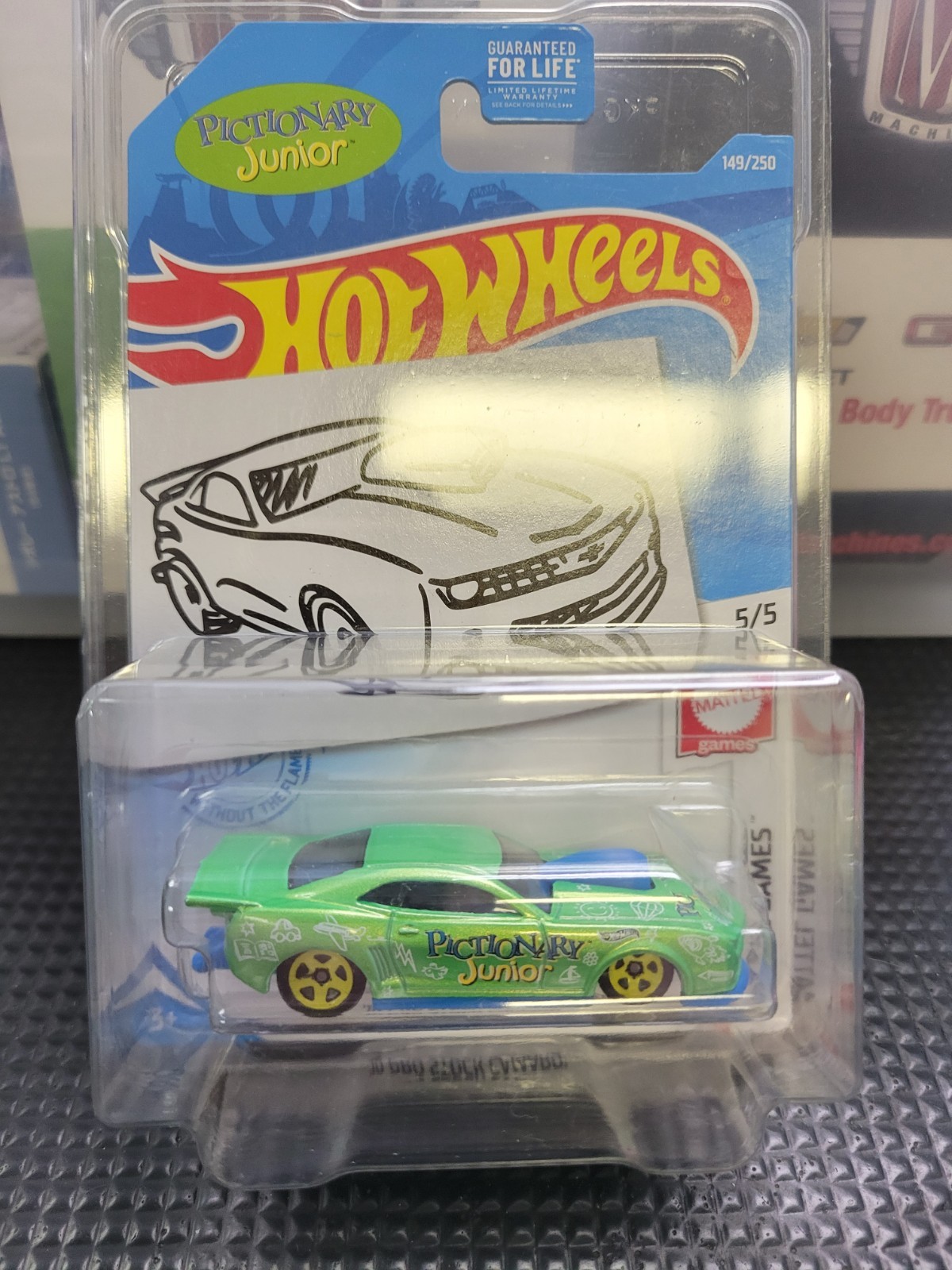 2021 HOT WHEELS  Kroger Exclusive PICTIONARY Camaro 2010 PRO STOCK