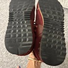 Valentino Garavani Rockrunner Leather Sneakers Burgundy Rubin Sz 9/41 Vintage — photo 6