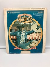 RCA CED VIDEODISC - HOOPER with Burt Reynolds