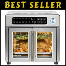 26QT Stainless Steel Toaster Oven, 24 Cooking Functions