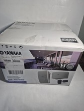 Yamaha NS-AW592WH white pair Outdoor speakers Open Box Never Taken Out