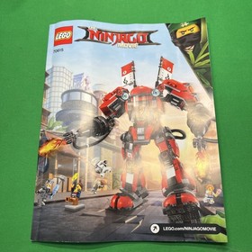 Lego Set 70615 The Ninjago Movie: Fire Mech, with Manual