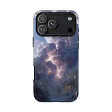For iPhone / Galaxy / Pixel | Phone Ink Case - Greek Mythology Mount Olympus