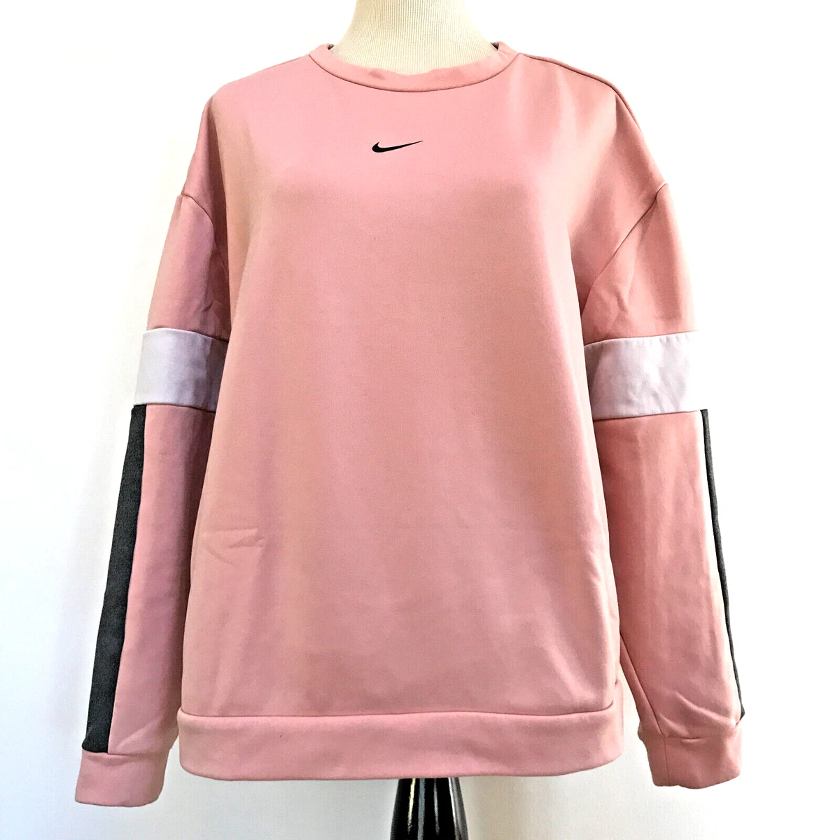 Nike colour block sweatshirt hot sale