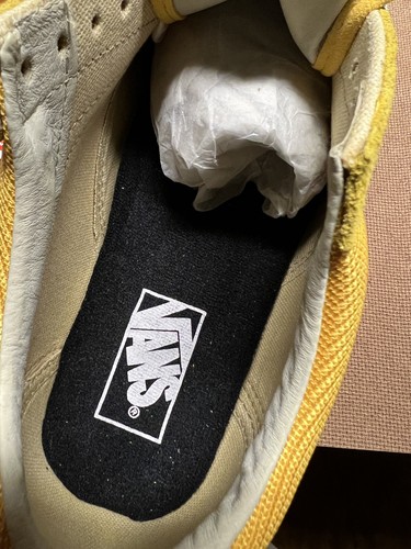 SS11 2011 Rare Supreme VANS Old Skool 92 Mesh Yellow Deadstock Never Worn US9 - Picture 5 of 12