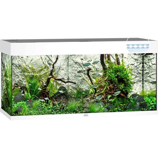 ACQUARIO JUWEL Rio 180 Led In Vetro Completo  101 x 41 x 50 cm BIANCO