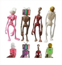 4 PCS Siren Head Toys Action Figure Model Doll Gift for Kids Halloween Thanks...