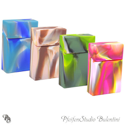 Silikon Zigaretten-BOX ''Rainbow'' Standard Größe (20 Zigaretten Packung)