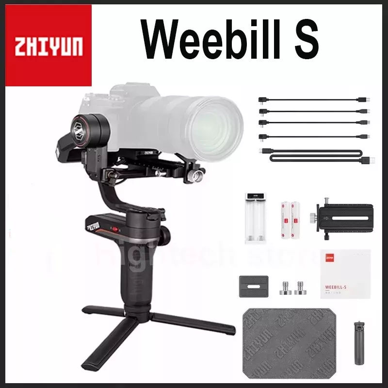 Zhiyun Weebill S 3-Axis Handheld Gimbal Stabilizer for DSLR & Mirrorless  Camera