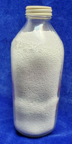 Vintage Olbrychs All Star Dairies Quart Milk Bottle Amsterdam NY Red Pyros - Picture 3 of 7