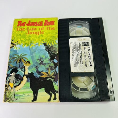 The Jungle Book: The Law of the Jungle (VHS, 1990) - Imagen 1 de 10