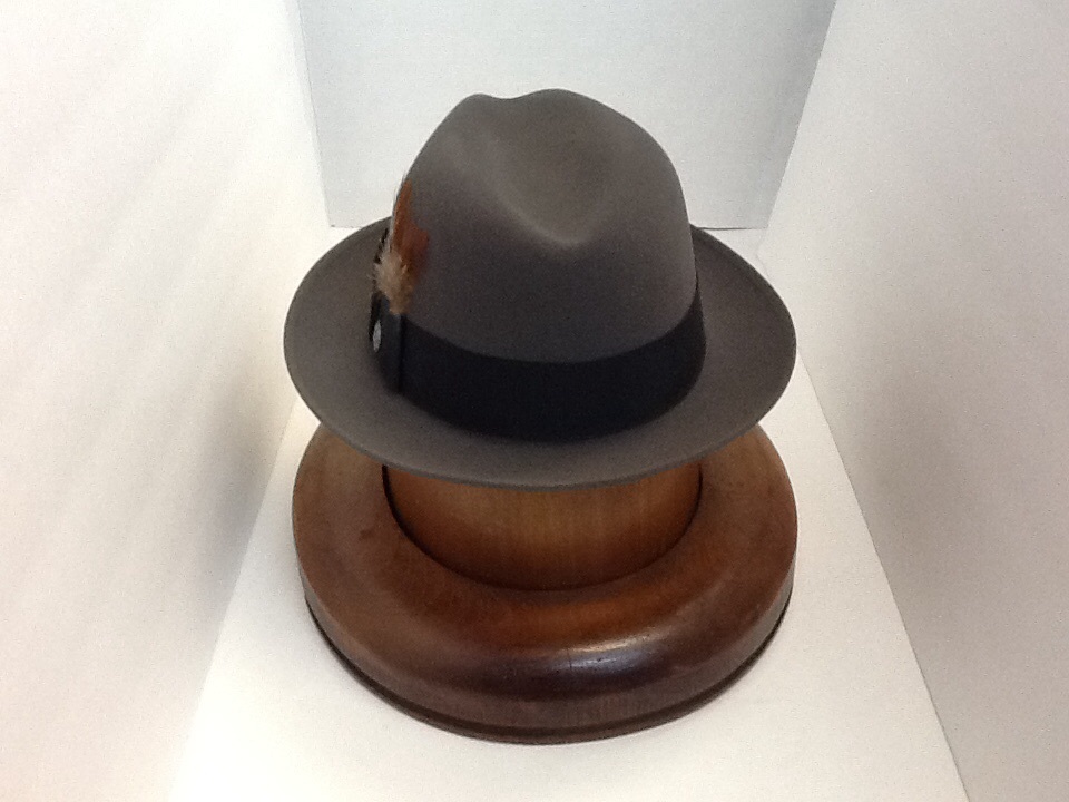 Stetson® Saxon Caribou Felt Hat With Free Hat Brush | eBay
