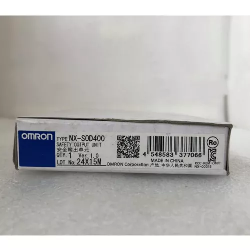 NEW IN BOX OMRON NX-SOD400 NX-SOD400 safety output unit 1 year warranty