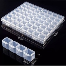 5D Diamond Painting Access 56 Grids Diamond Painting Storage Organizer Box Beads
