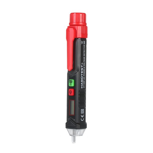 HABOTEST HT100P Lápiz sin prueba LCD Probador de voltaje digital Fase AC U4O4