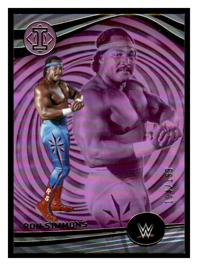 RoseSandwichさま 2023 Panini Chronicles WWE #275 Ron Simmons Pink #/199 | eBay