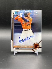 2022 Bowman Chrome 1st Adrian Sugastey On Card Auto San Francisco Giants Card 4