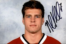 Nolan Valleau Signed 4x6 Photo Chicago Blackhawks