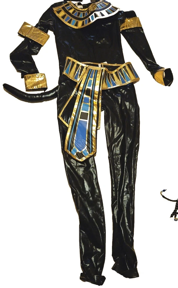 Egyptian Goddess Black By Suit Yourself Dress Halloween Adult Costume Size M 6-8 - Image 2 of 4