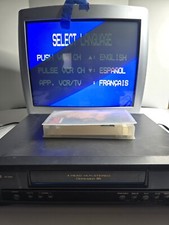 Panasonic VCR PV-7450 Omnivision 4-Head VHS Player No Remote Parts Or Repair
