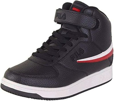 high top filas with the strap