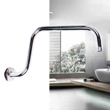 Shower Arm Electroplating Rain Shower Arm Shower Head Extension Arm Wall-mounted