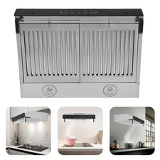 Under Cabinet Range Hood, Kitchen dual Motor Range Hood 23.62inch Baffle Length