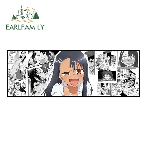 EARLFAMILY 5.1" Ijiranaide Nagatoro San Slap Car Accessoire Sticker Camper decor - Picture 6 of 23