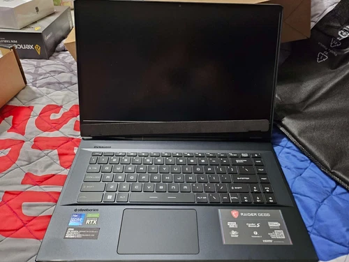 MSI Raider GE66 12UGS 16 GB Ram i7 Win 11 pro Titanium Dark Blue 15.6"