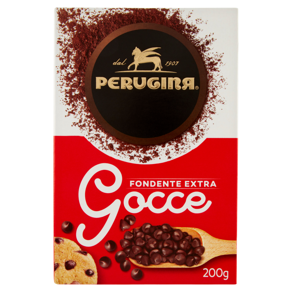 perugina gocce di cioccolato fondente 2 confezioni da 200g