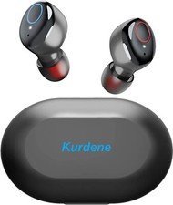 Kurdene Wireless Earbuds,Bluetooth Earbuds with Charging Case Bass Sounds ...
