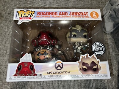 Funko Pop! Overwatch Roadhog And Junkrat 2 Pack