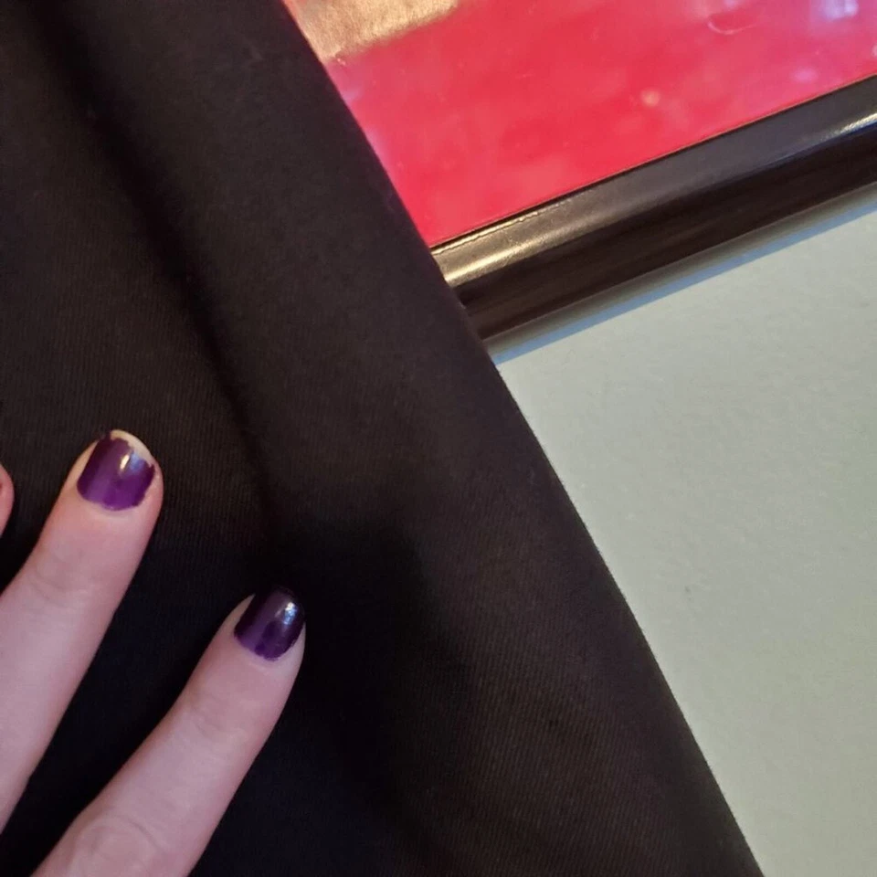 Abrigo deportivo Lord & Taylor negro Blazer Tallia para hombre talla 44R 100 % lana Foto 3 de 4