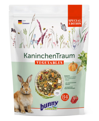 Bunny KaninchenTraum SPECIAL EDITION VEGETABLES 4 kg Nagerfutter Kaninchen 