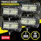 1000W LED Work Light Bar Flood Spot Light Driving Lamp Offroad Car For Truck UTE