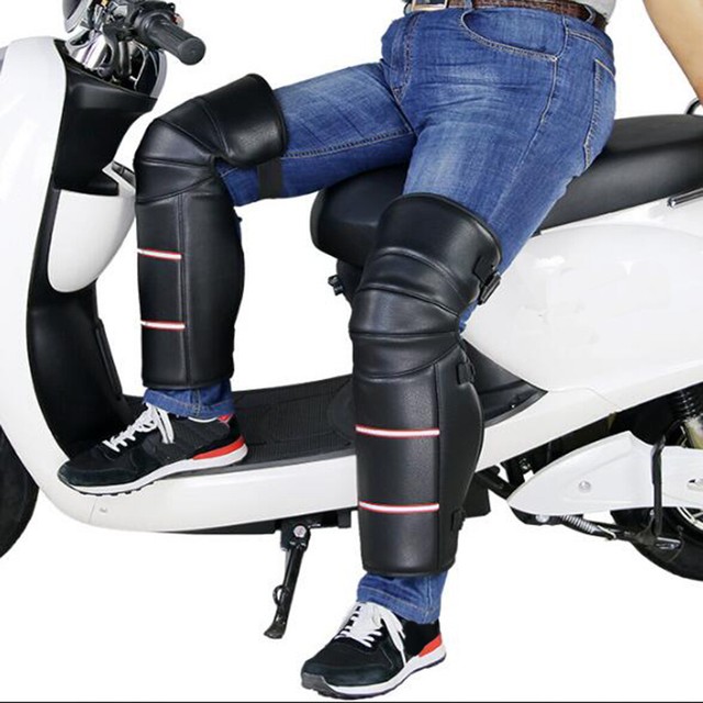 Motorcycle Scooter Windproof Winter Warmer Knee & Leg Pad Protector eBay