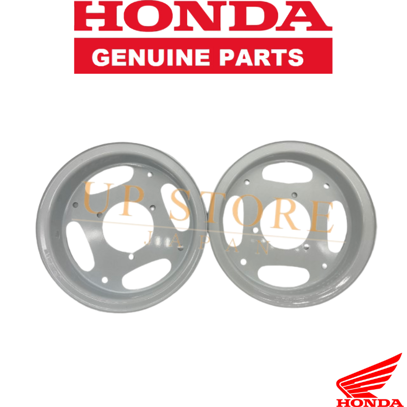 Wheel Set Front or Rear Z50 R RD 80-99 OEM Honda White Rim