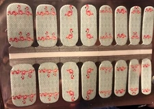 Color Nail Polish Strips, 16ct. Minty Flamingo  READ DESCRIPTION BELOW😁
