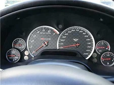 SPEEDOMETER GAUGE BEZEL SURROUND RINGS TRIM KIT FOR 97-04 CHEVY CORVETTE C5