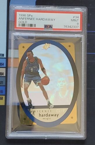 1996 SPx Anfernee Hardaway GOLD Mint PSA 9